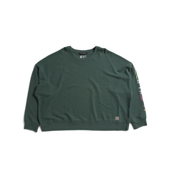 CARHARTT Balsam Plus Tencel Relaxed Fit Graphic Sweatshirt - Picture 1 of 2
